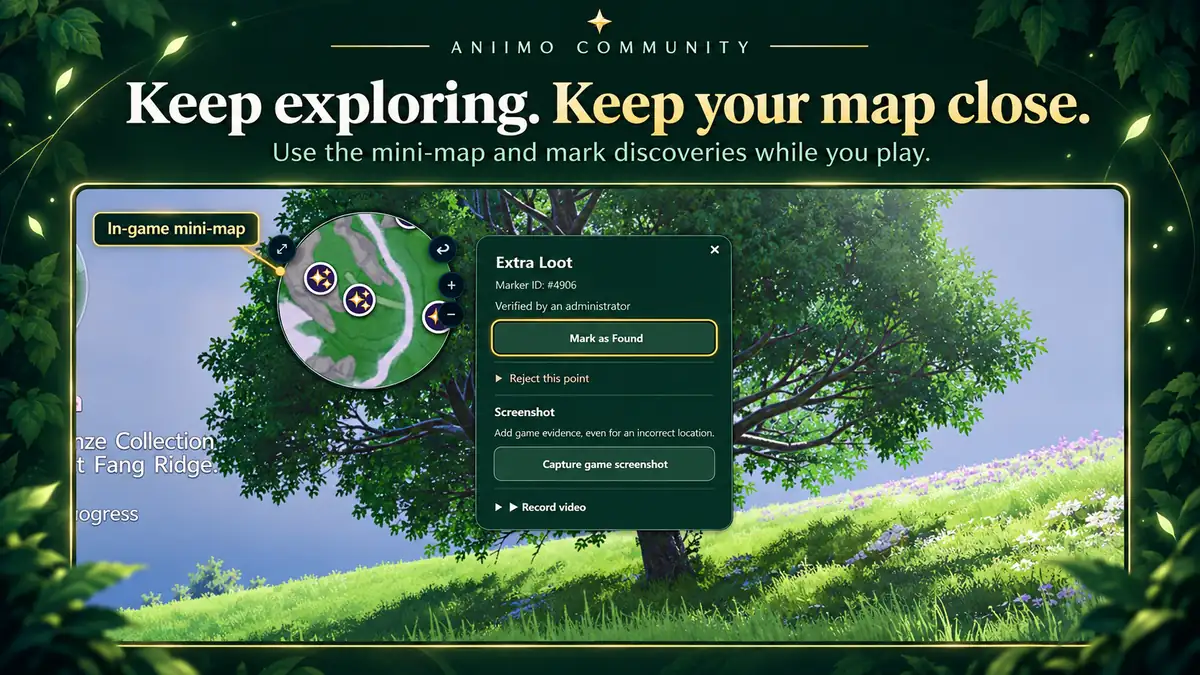 Aniimo Community Interactive Map screenshot image