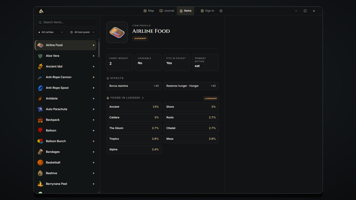Peak Map screenshot 3
