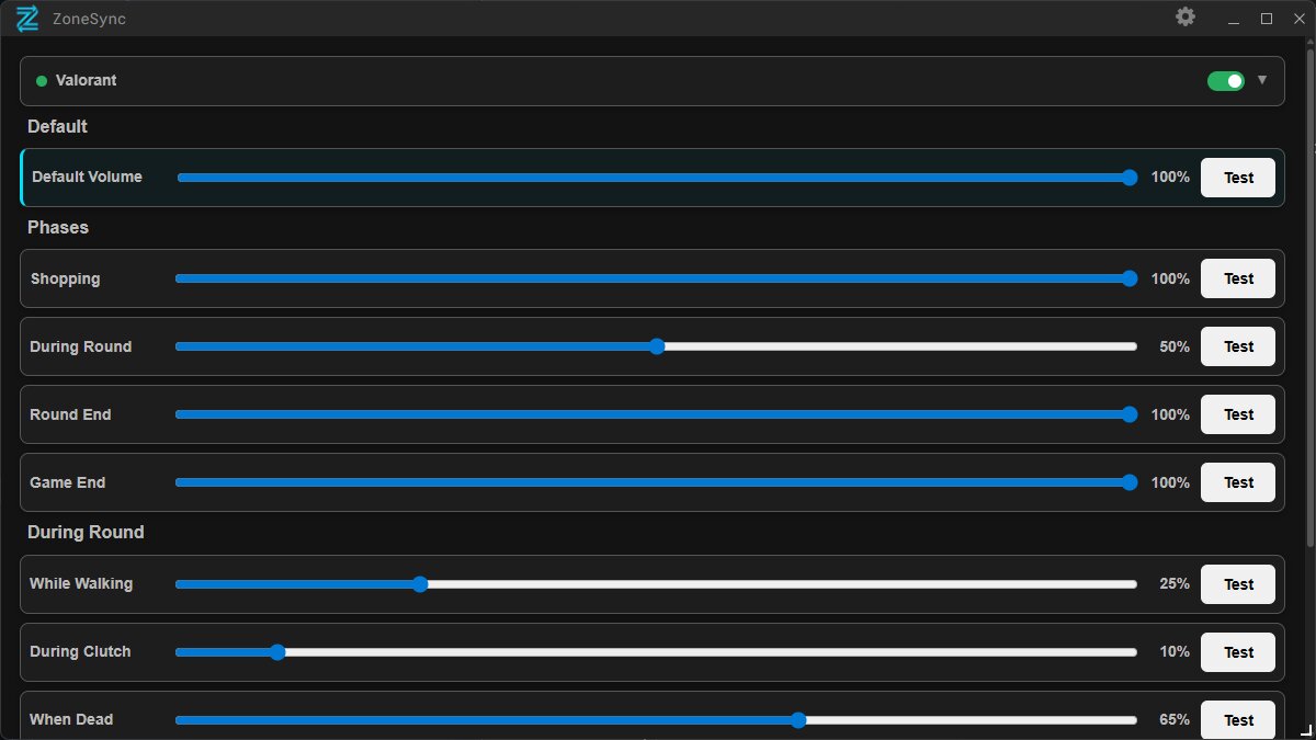 ZoneSync screenshot image