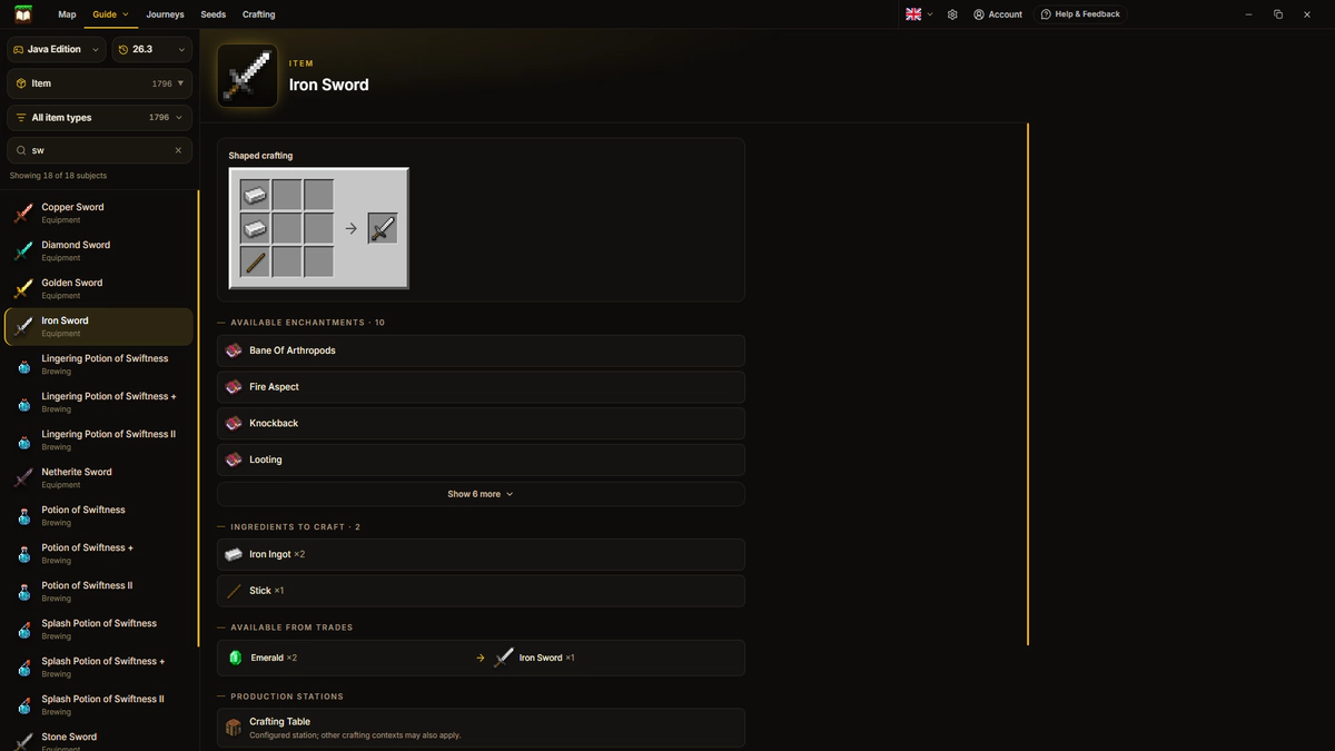 Minecraft Companion screenshot image