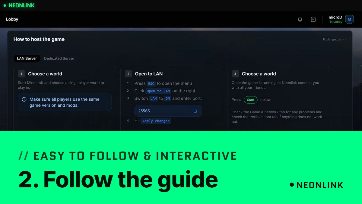 Neonlink screenshot image