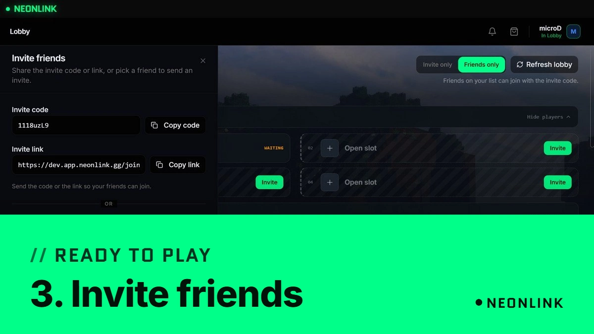 Neonlink screenshot image