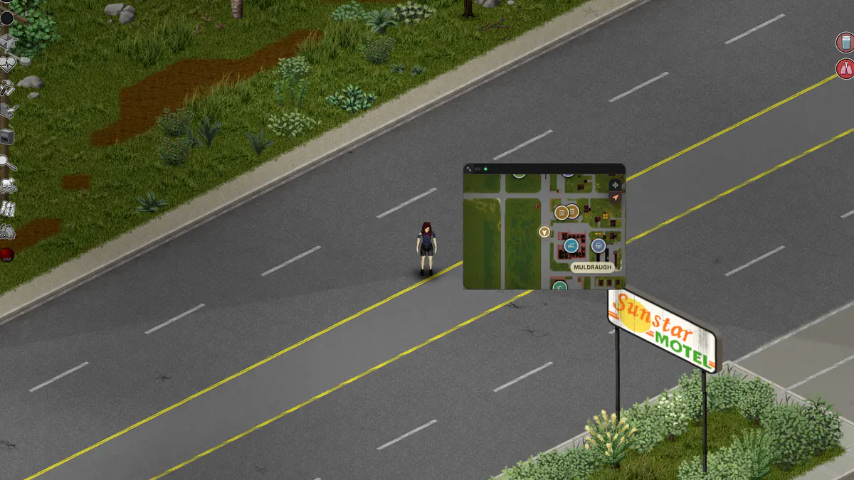 Project Zomboid Map screenshot image