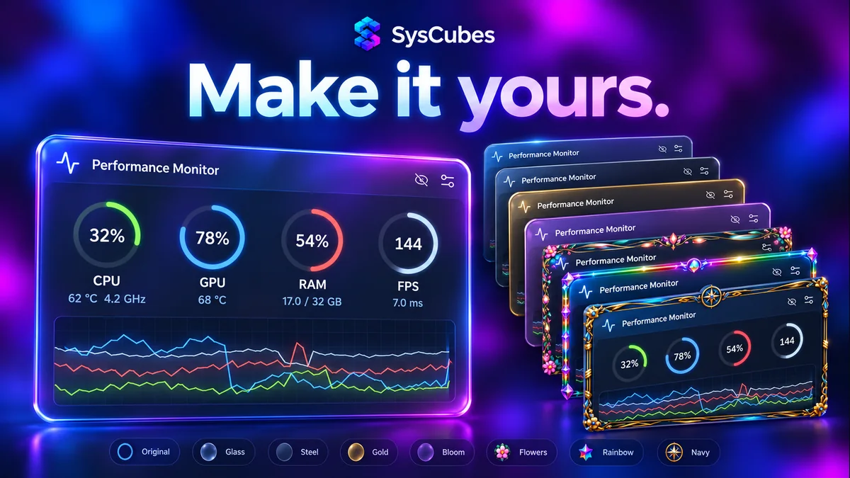 SysCubes screenshot image