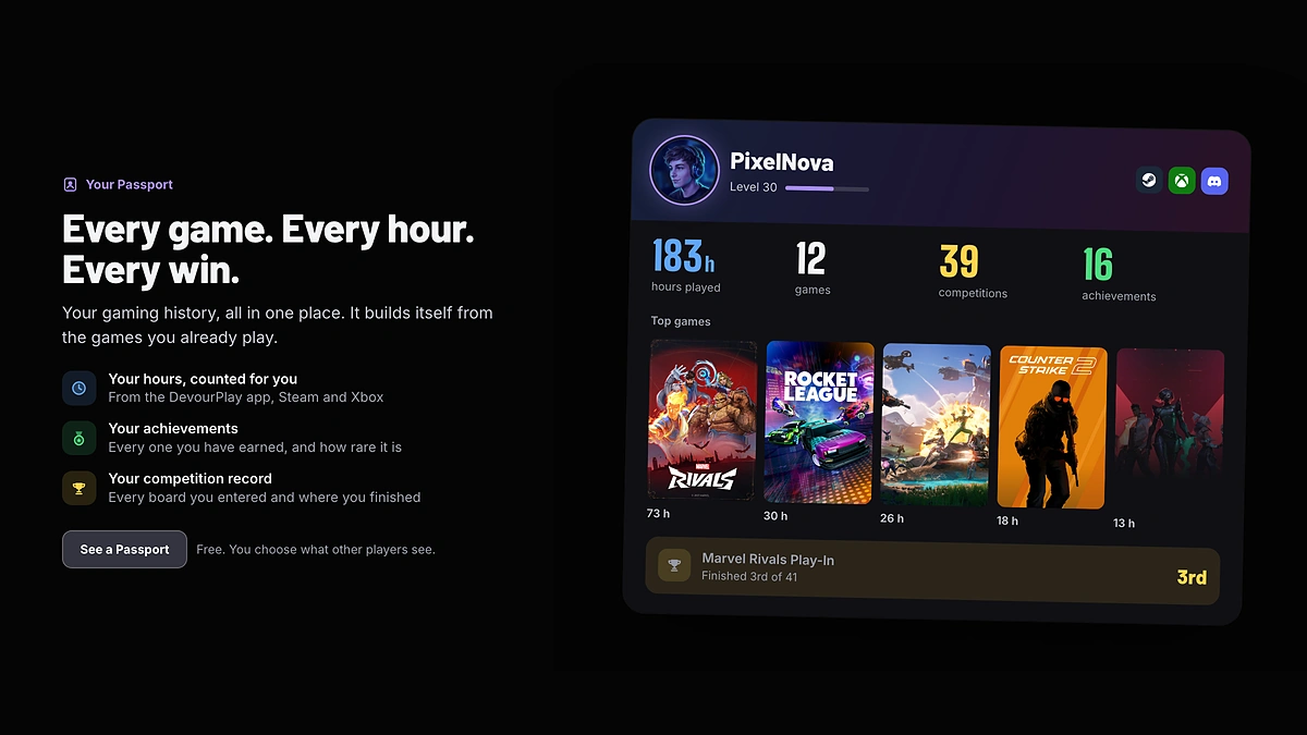 DevourPlay screenshot image