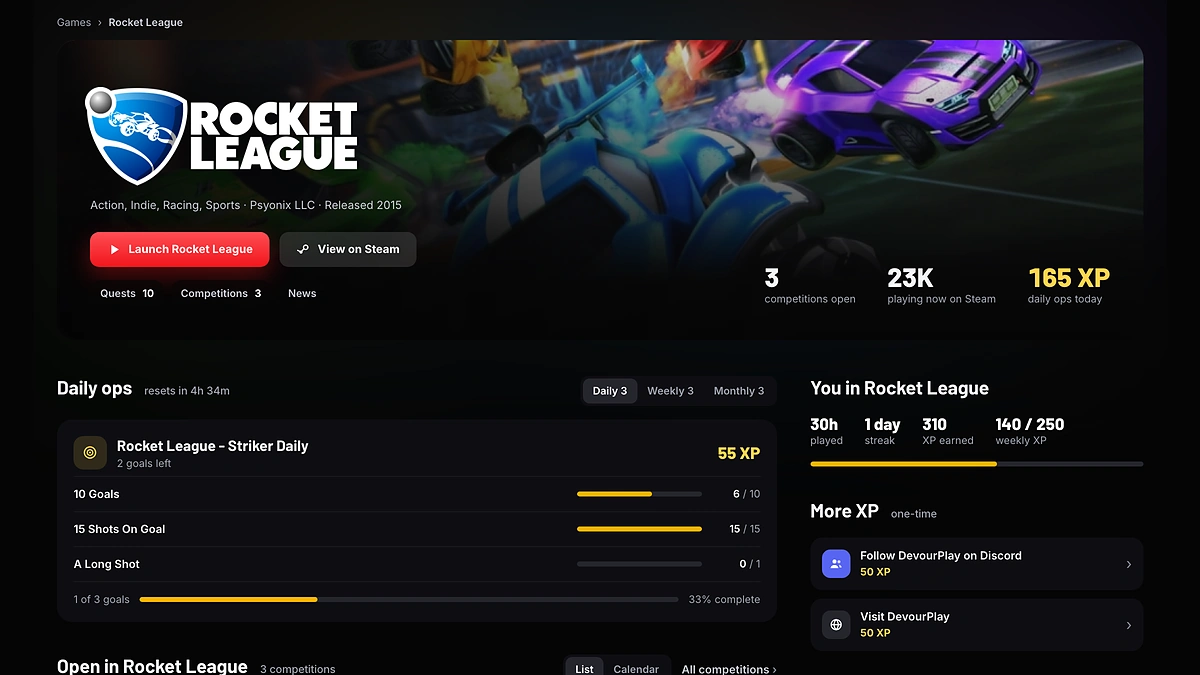 DevourPlay screenshot image