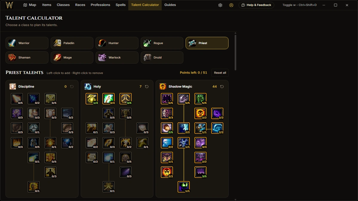WoW Forever Map screenshot image